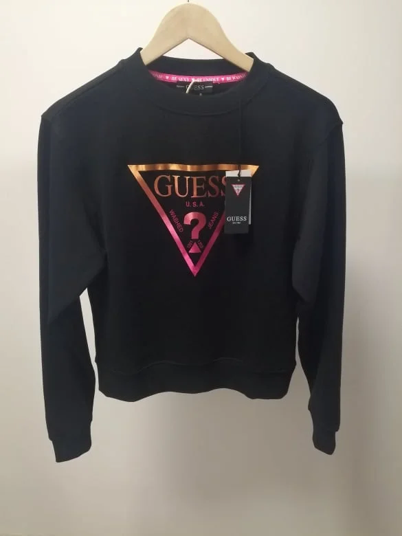Bluza czarna damska Guess